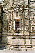 Baijnath Temple - the walls and the Shikhara have characteristic niches with images of gods and goddess. 